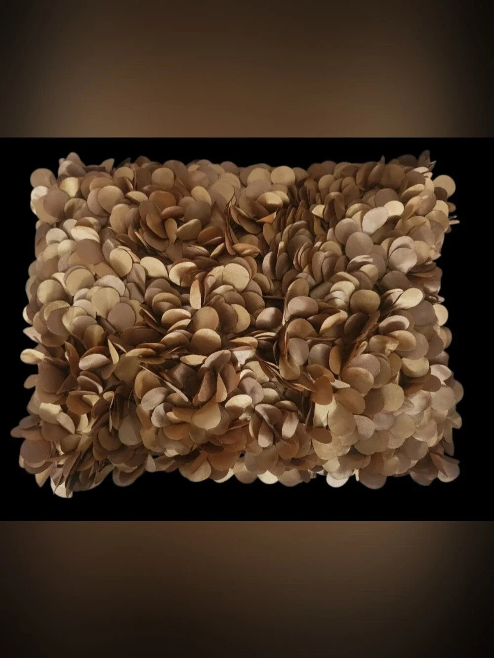 Pier 1 3D Gold Petal Bloom Accent Pillows (Set of 2)